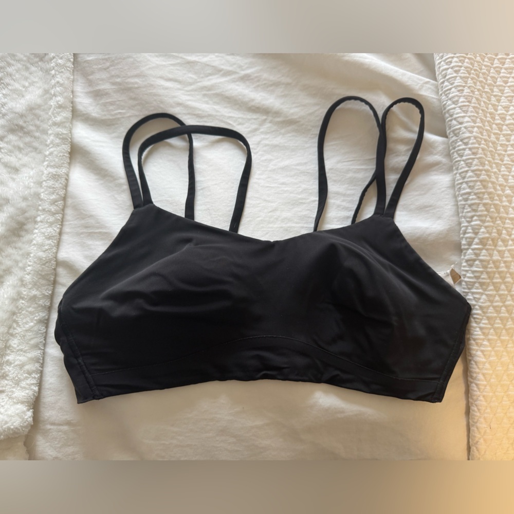 Lululemon Athletica Black Double Strap Bralette